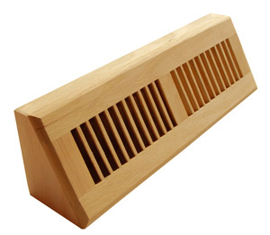 Wood Floor vents, baseboard diffusers, baseboard vents, base vents, baseboard air registers, manufacturer, supplier