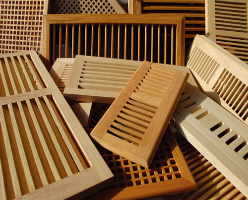 Wood Floor vents, floor registers, floor vent, floor register, manufacturer, supplier